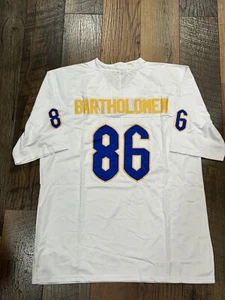 Pitt Panthers NCAA Bartholomew Custom White Jersey Size XL - New - Picture 1 of 7