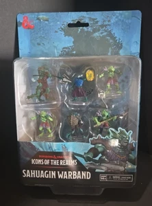 Sahuagin Warband D&D Fantasy Miniatures: Icons of the Realms - Picture 1 of 2