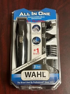 WAHL ALL-IN-1 Nose Ear Body Beard RECHARGEABLE GROOMER Precision Blade Trimmer - Picture 1 of 7