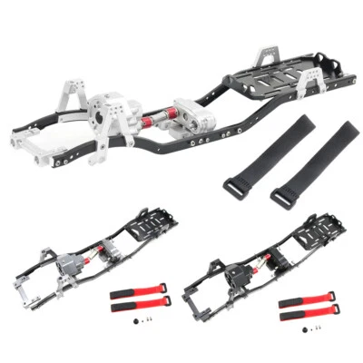 313mm Wheelbase Prefixal Gearbox Metal Chassis Frame For 1/10 Axial SCX10 I II - Image 1 of 4