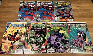 Spider-Man Unlimited #1 (2 copies), #2 (1993), #1, #2, #3, #4 (1999 Fox Kids) - Picture 1 of 15
