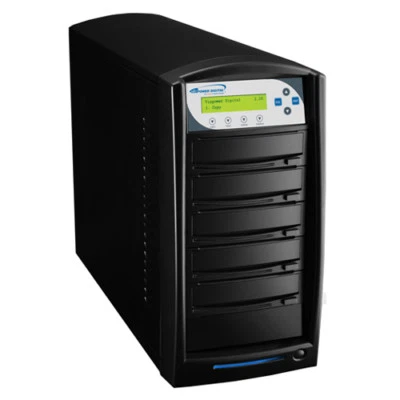 1-4 Network DVD CD Disc Duplicator Copier USB 3.0 + 320GB HDD SHARKNET-4T-DVD-BK - Image 1 of 4