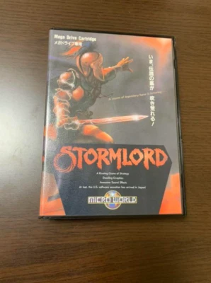 Storm Lord Sega Mega Drive MD Genesis Used Japan Import Boxed Tested Working - Image 1 of 4
