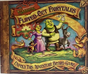 Shrek Flipped Out Fairytales Board Game New, missing overwrap - Picture 1 of 3