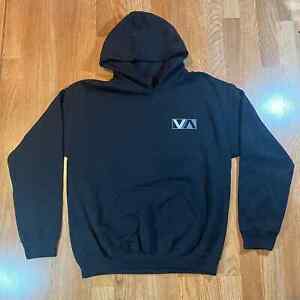 RVCA Black Pullover Sweatshirt Hoodie Mens Sz M 