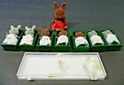 1985 Epoch Calico Critters Sylvanian Families Maple Town Lot of 8 Rabbit & Bear