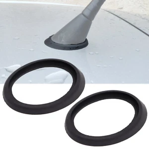 2Pcs Car Roof Mast Whip Aerial Antenna Base Gasket Seal Pad Cover Accessories - Afbeelding 1 van 5