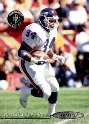 1995 SP Championship #165 Herschel Walker - Image 1 of 2