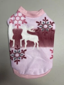 Dog Clothes Fleece Sweater Pullover  Size : 9 Medium - Picture 1 of 2
