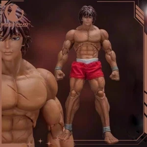 Figura de acción de 17 cm Ko Storm Toys Grappler Baki Anime Figura Hanma Baki 1/12 D - Imagen 1 de 8