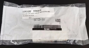 NEW SMC SV2100R-5FU SOLENOID VALVE SV2100R5FU, 24VDC - Picture 1 of 4