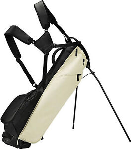 NEW 2024 TaylorMade Flextech Premium Carry Black/Ivory 3 Way Stand/Carry Golf