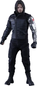 1:6 Hot Toys Capitán América Civil War Figura Movie Masterpiece Winter Soldier - Imagen 1 de 6