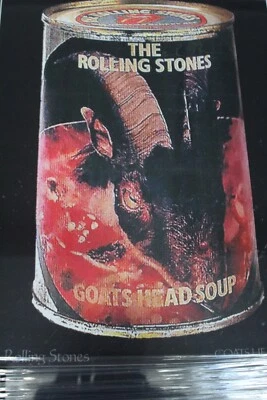 Classic! Rolling Stones' Goats Head Soup 1973 European Tour - Nicely Framed - Image 1 of 4