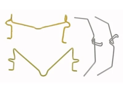 Kit de herrajes de freno delanteros API 24721MBXF 1985 1986 para Toyota 4Runner 1984-1988 Foto 1 de 2