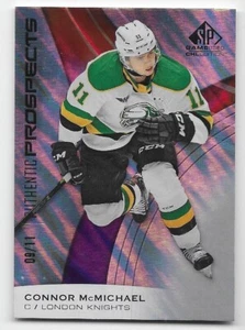 19/20 SP GAME USED CHL AUTHENTIC PROSPECTS BASE #55 Connor McMichael #9/11 - Picture 1 of 2