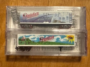N Scale MTL NSC Set of 2 Guida's 40' SD Reefer & Trailer Set - Picture 1 of 4