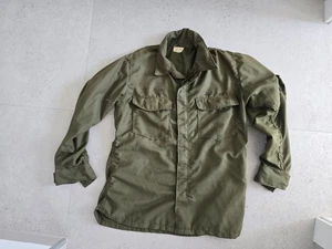 Camicia volantino resistente al fuoco 1971 US OG-106 Nomex clima caldo • timbro IDF • M/R - Foto 1 di 9