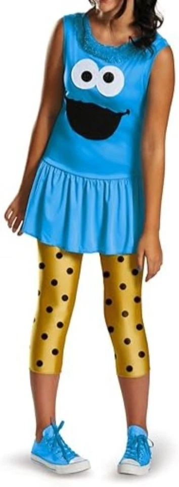 Disguise Sesame Street Cookie Monster Tween Classic Costume, Large/10-12 - Image 1 of 3