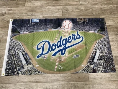 Los Angeles Dodgers Fans 3x5 FT Flag 2025 World Series Champions FAST CA SHIPPER - Image 1 of 3