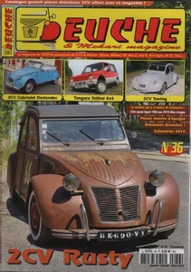 DEUCHE & MEHARI MAGAZINE 36 CITROEN 2CV CABRIOLET DESLANDES TANGARA TEILHOL 4X4 - Imagen 1 de 2