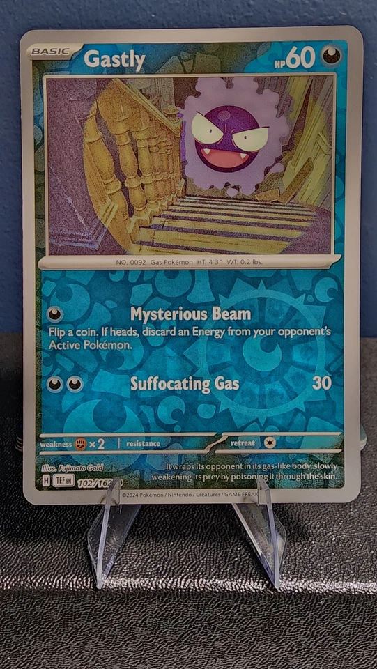 Gastly - Reverse Holo SV05: Temporal Forces 102/162 Near Mint - Image 1 of 1
