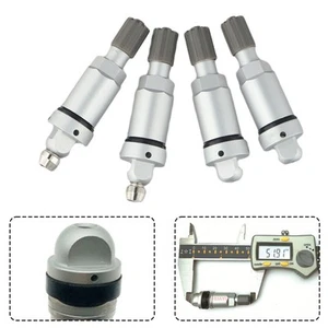 Optimal For Tire Pressure 4pc TPMS Aluminum Valve Stem Service Kit for Tesla - Picture 1 of 17