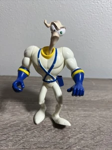 Vintage 1995 Earthworm Jim Pop Off Head Actionfigur von Playmates - Bild 1 von 7