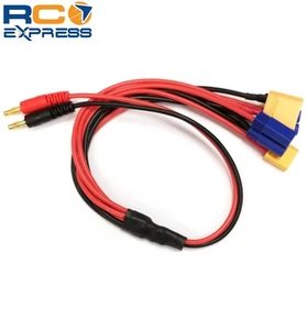 Racers Edge 4-Function Charge Adapter to Male 4mm Bullets (Xt60 Xt90 Ec3 RCE1661 - Picture 1 of 1