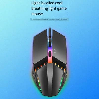Enjoy an Immersive Gaming Experience with the New LED Color Light Mouse - Image 1 of 4