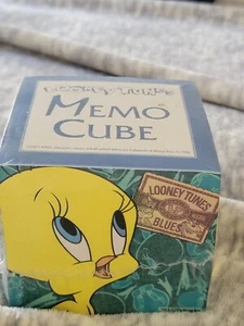  Looney Tunes Blues Tweety Bird Memo Cube 1996. Factory Sealed Warner Bros.  - Picture 1 of 6