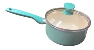 Rio Healthy Cacerola Antiadherente Cerámica 2QT con Tapa, Sin PFAS, Apta para Lavavajillas - Imagen 1 de 6