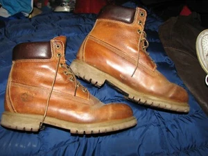 Vintage Scarponi shoes Timberland big leather Boots '80s Eur size 43/44 - Picture 1 of 3