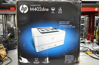 HP LaserJet Pro M402dne Monochrome Laser Printer w/ New Toner (C5J91A) - Image 1 of 4