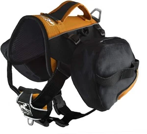 Kurgo Baxter Rucksack (14-38 kg) - Schwarz / Orange - Bild 1 von 9