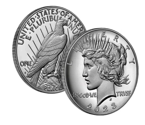 🟢🇺🇸2023-S PEACE PROOF SILVER DOLLAR COIN ULTRA CAMEO W/OGP/BOX/COA *PRE~SALE* Cover