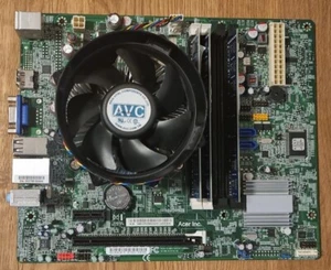 ACER H57D02A1-1.0-6KSMH SOCKEL 1156 | Intel I5 650 | 6GB 1333MHz RAM - Bild 1 von 4
