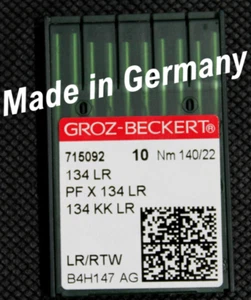 Groz Beckert Nähmaschinennadel, Ledernadel Nadelsystem 134 LR Nadelstärke 140/22 - Bild 1 von 8