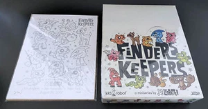 Joe Ledbetter SIGNED Kidrobot Finders Keepers Print with Full Set AUTOGRAPHED - Picture 1 of 5