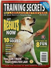 TRAINING SECRETS FOR LABRADOR RETRIEVERS Popular Dog Series Book Dog Fancy NEW