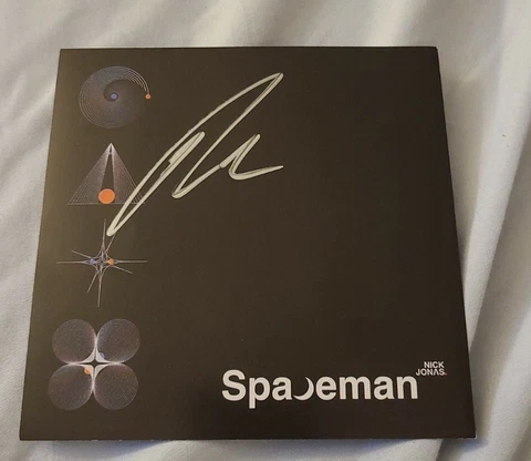 NICK JONAS SIGNED SPACEMAN CD  AUTHENTIC SOLD OUT JONAS BROTHERS W/COA+PROOF WOW Cover