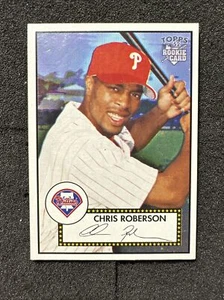 Chris Roberson #25 2006 Topps '52 novatos QTY Philadelphia Phillies - Imagen 1 de 2