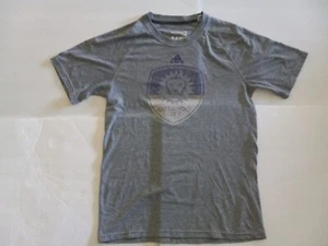 Orlando City SC MLS Adidas Men's Gray Redirection Logo Climalite T-Shirt Medium - Picture 1 of 8