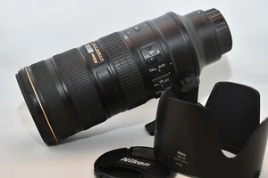 Used Nikon AF-S NIKKOR 70-200mm f/2.8G ED VR II Lens Telezoom & 77mm UV filter - Picture 1 of 12