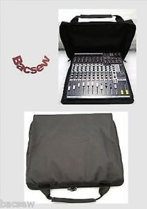 TO FIT SOUNDCRAFT EFX 8,12/EPM 6,8,12 / MFXi8,i12 MIXER COVER / ZIP WITH HANDLE 