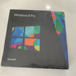 Microsoft Windows 8 Professional WIN PRO 8 32Bit & 64Bit, Genuine New Sealed - Picture 1 of 8
