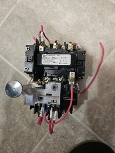 GE CR306CX#0 BAT NEMA SIZE 1 600V LINE CONTROL Magnetic STARTER Coil Gebraucht - Bild 1 von 7
