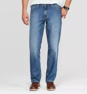 Herren Straight Fit Jeans - Goodfellow & Co Luka Medium Wash 36x30. Neu mit Etikett. 17 - Bild 1 von 7