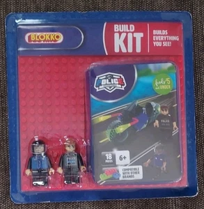Build Kit Blokko Police Department 18 Pieces Compatible Building Blocks - Picture 1 of 2