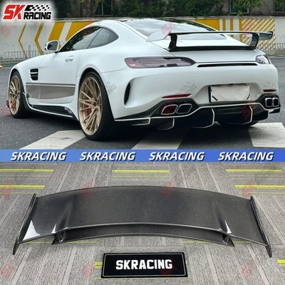 Alerón trasero de fibra de carbono/sin pintar AMG GT GTC GTR GTS para Mercedes Benz ​ Foto 1 de 4